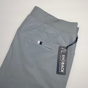 NEW Rhoback Delta Performance Joggers Men’s XL Thunder Grey FreeStride Pants